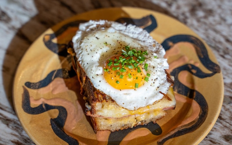 Brunch på Riche Fenix i Stockholm – Croque Madamde